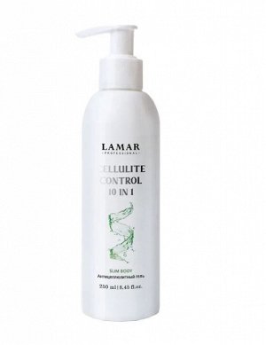 Антицеллюлитный гель CELLULITE CONTROL 10 IN 1, 250 мл Lamar Professional