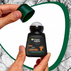 Garnier Дезодорант антиперспирант мужской роликовый для тела 6-в-1 Гарньер защита 48 часов 50 мл Garnier Men
