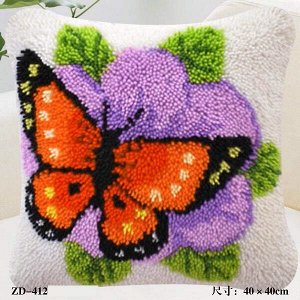 Вышивка В наличии

Набор для вышивания подушки в ковровой технике "Бабочка на цветочке"; В набор вышивки в ковровой технике входит:
1. Канва Страмин.
2. Нарезанные акриловые нитки.
3. Крючок для работ