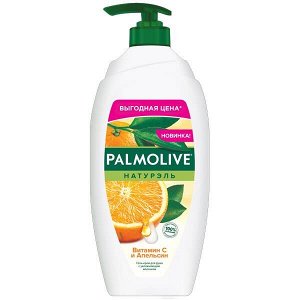 Palmolive Натурэль гель д/душа кремов. 750мл увлаж. д/в тип.кожи апельс. дозатор 1шт / 12шт / 61017352 / 317468