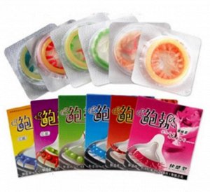 Презервативы с фруктовыми вкусами (1 шт