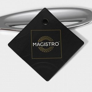 Нож для пиццы и теста Magistro Volt, нержавеющая сталь, цвет серебряный