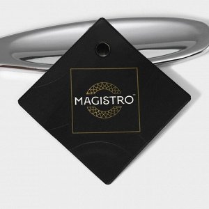 Нож для пиццы и теста Magistro Volt, нержавеющая сталь, серебристый