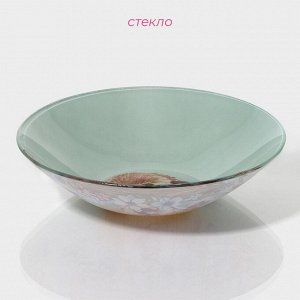 Салатник стеклянный Доляна «Кролик», 1 л, 22?5 см