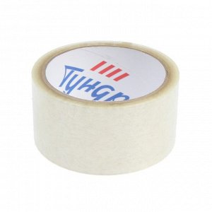 Лента клейкая ТУНДРА, прозрачная, 40 мкм, 48 мм x 45 м