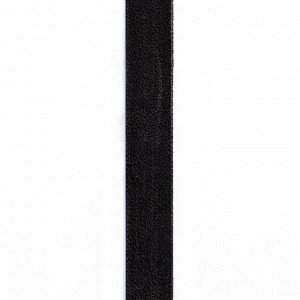 Поводок кожаный однослойный, 1.47 м х 0,8 см, черный