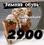 Зимняя обувь 2900 руб