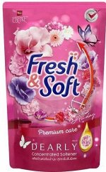 LION &quot;Essence Fresh &amp; Soft&quot; Кондиционер для белья  500мл &quot;Dearly&quot; концентр. (мяг.уп.) /12шт/ Таиланд