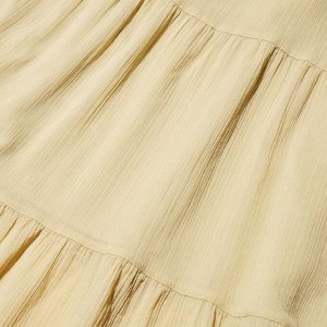 UNIQLO - платье на бретельках из мятого хлопка (113,5-124см) -  00 WHITE