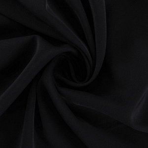 Женское платье с длинным рукавом, с воротничком, комбинированное, цвет черный/белый
