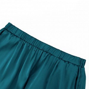 Женский костюм: рубашка + брюки, цвет зеленый