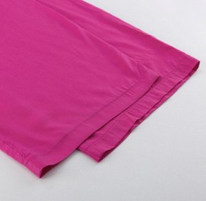 Женский костюм: рубашка + брюки, цвет розовый