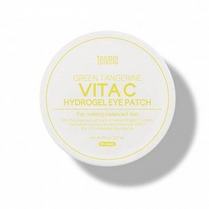 Tenzero Гидрогелевые патчи д/глаз c зеленым мандарином Green Tangerine Vita C Hydrogel Eye Patch