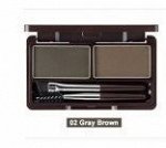 Тени для бровей (Серо-коричневый) 	Missha Twin Brow Kit No.2 Gray Brown