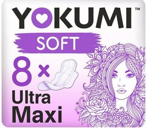 Гигиенические прокладки YOKUMI Soft Ultra Maxi, 8 шт