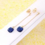 Серьги-гвоздики позолота H01-1292
