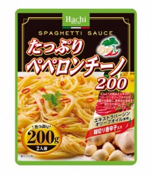 Соус для спагетти "Пеперончино" с перцем чили с чесноком Hachi 200 гр. 1/24