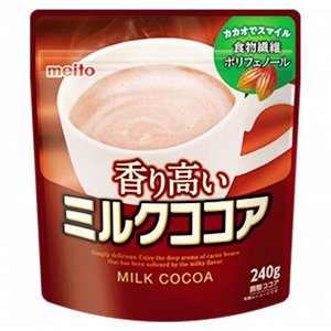 Какао с молоком и сахаром Meito, 240 гр. 1/24