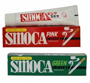 "Smoca" Pink - Зубная паста для курильщиков со вкусом мяты 120г