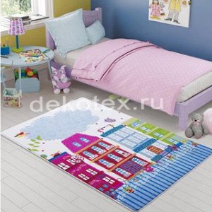 Коврик CONFETTI KIDS из 1 шт 100х150см SWEET HOME  (розовый)