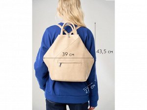 Рюкзак женский Lanotti 8052/светло-коричневый