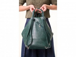 Рюкзак женский Lanotti 8052/зеленый