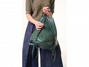 Рюкзак женский Lanotti 8052/зеленый