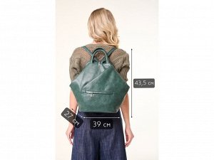 Рюкзак женский Lanotti 8052/зеленый