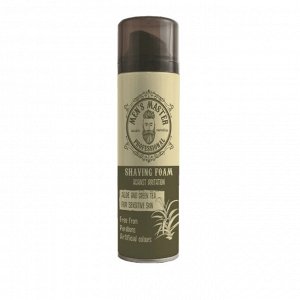 Пена для бритья мужская алоэ и зеленый чай MEN’S MASTER Luxor Professional 200 мл