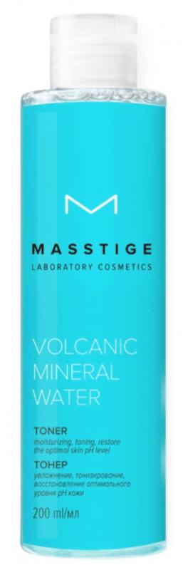 Тонер увлажняющий с вулканической водой "Volcanic Mineral Water" MASSTIGE 200мл., шт