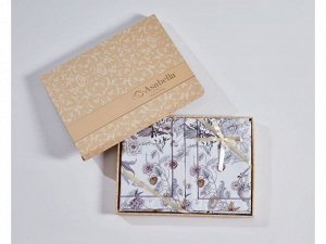 Комплект постельного белья Семейный, египетский хлопок Premium 2144-7