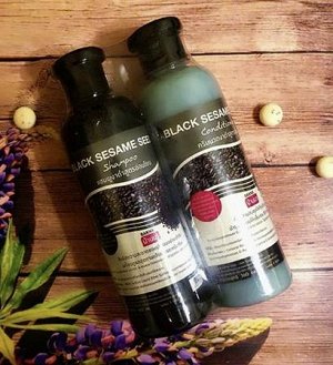 Шампунь+кондиционер из семян Черного Кунжута (Black Sesame Seeds Shampoo+Conditioner) 2×360мл