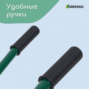 Тачка садовая Greengo, одноколёсная: груз/п 120 кг, объём 65 л