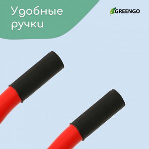 Greengo Тачка строительная 110л/320кг усил 2 пневмокол 3.25-8 оц кузов 0,8 мм