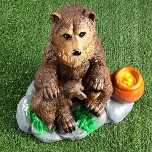 Садовая фигура "Медвежата с медом" 29х31х19см