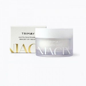 Trimay Интенсивный осветляющий крем с экстрактом рисовых отрубей, глутатионом и ниацинамидом TRIMAY Gluta Niacinamide Bright Up Cream, 50мл