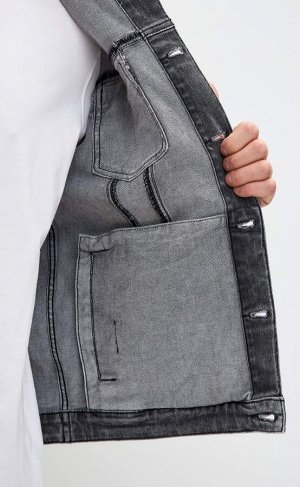 Куртка мужская джинсовая F311-1296 l.black