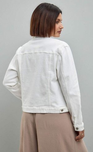 Куртка женская  джинсовая F412-1227 white белая