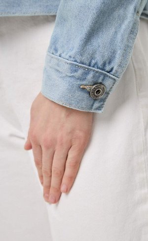 Куртка женская  джинсовая P312-1230 l.blue св. голубая