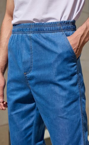 Брюки джинсовые мужские F911-0820 светло-синие