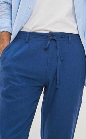 Брюки мужские лен F111-0855 jeans