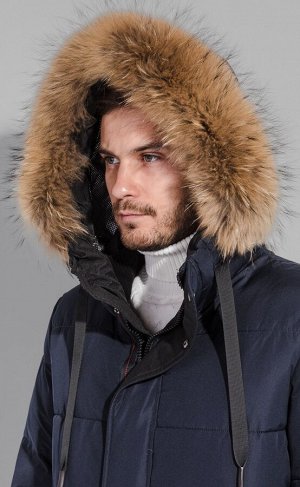 FINE JOYCE Куртка мужская зимняя 708-CR синяя