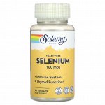 Селен SOLARAY Selenium 100мкг - 90 капс.