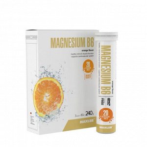 Магний MAXLER Magnesium B6 - 20 шип.таб.