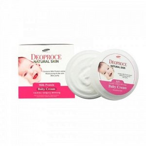 Deoproce Natural Skin Baby Cream Крем Питательный На Молочных Белках 100гр