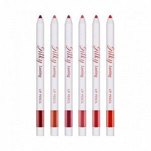 Missha Silky LastingLip Pencil ( RD03) Автоматический карандаш для губ "Тающий поцелуй"