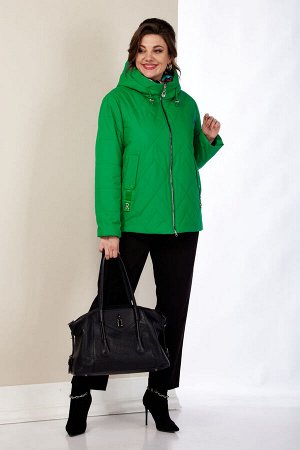 Куртка Куртка SHETTI 2142 ярко-зеленый 
Состав: ПЭ-100%;
Сезон: Весна
Рост: 164

Куртка женская на весну демисезонная с капюшоном универсальная вещь, которая может стать незаменимой в вашем гардеробе