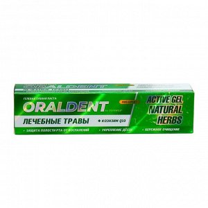 Зубная паста DEFANCE Oraldent Active Gel Natural Herbs, 120 г