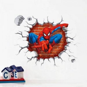 Интерьерная наклейка "Человек паук"