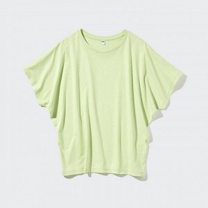 UNIQLO - свободная футболка Airism - 07 GRAY